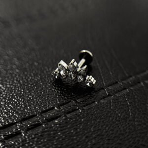 Labret strass pour Hélix, Cartilage V1 1.2x8MM