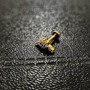 Labret strass pour Hélix, Cartilage V1 1.2x8MM