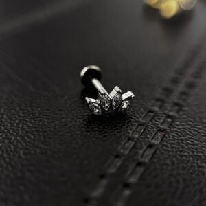 Labret strass pour Hélix, Cartilage V1 1.2x8MM